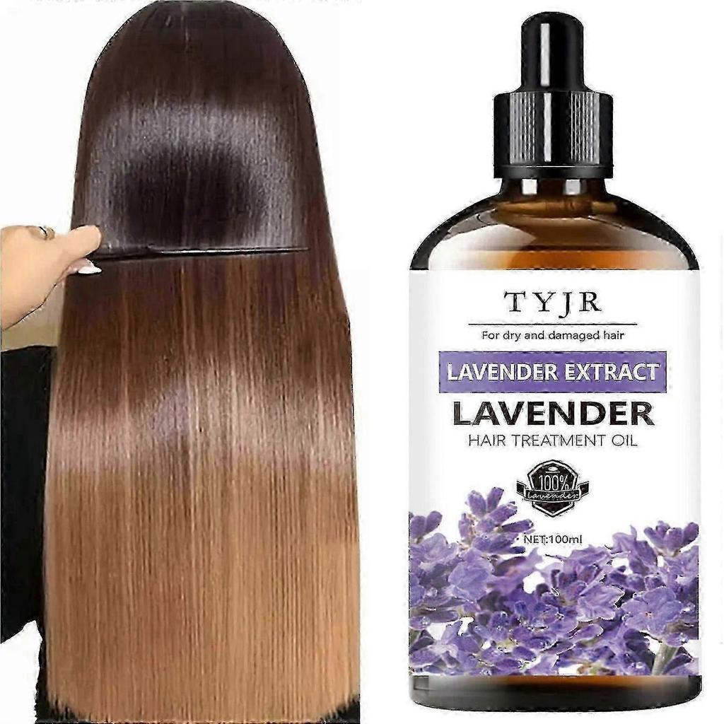 Pure Lavender Essential Oil 100ML - Hydrating Face & Body Oil for Skin Care, Hair Growth, Aromatherapy & Massage | Multi-Purpose Relaxation Oil