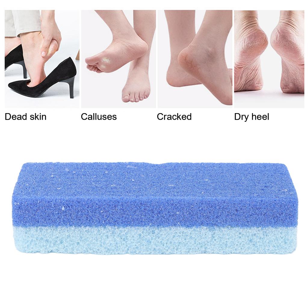 Pumice Stone Callus Remover Professional Callous Dead Skin Removers Scrubber Pedicure Exfoliator for Feet Blue