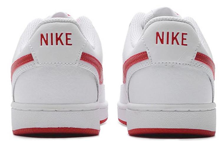 Nike Court Vision Low Bianco Rosso Universitario Donna CD5434-101
