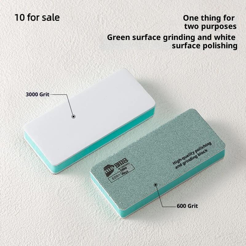 1/5/10Pcs Multifunctional Reusable Hand Sander Blocks Double Sided Sanding Sponge 600X3000 Grit For Watch Case Strap Polishing