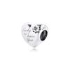 Heart & Clover Charms 925 Sterling Silver Beads for Jewelry Making Fits Original Europe Bracelet DIY Gift Mother's Day