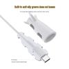 Silikonowy ochraniacz na kabel i pasek do przechowywania 2 w 1 dla ładowarek Apple