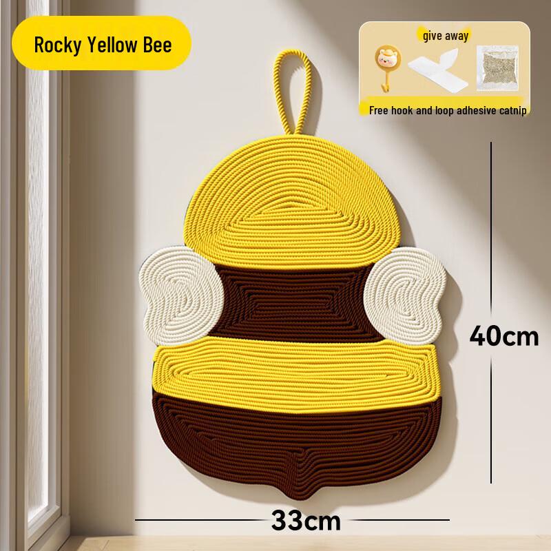 Cat Scratching Board with Hemp Rope