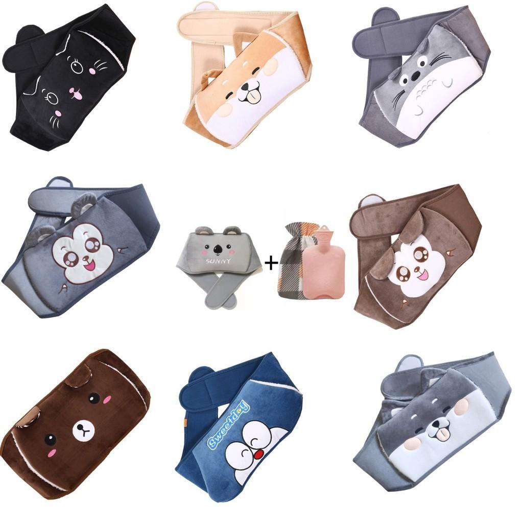 Warm Water Bottle With Plush Waist Cover Safe And Durable