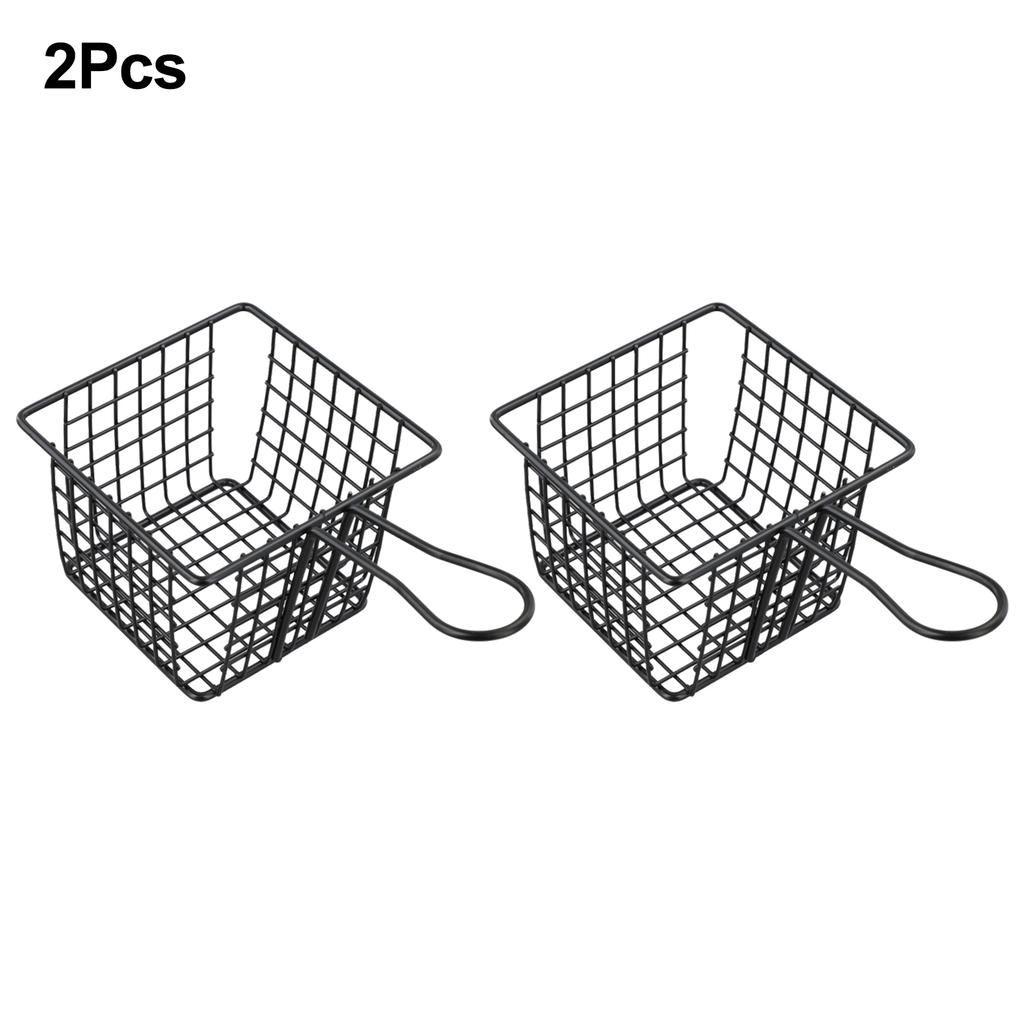 1pc Potato Fries Basket For French Fries Basket Food Bucket Snack Chips Container Tableware Pub Nightclub Snack Basket