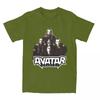 Men Women Avatar Heavy Metal Band T Shirt Apparel Pure Cotton Tops T-shirt Vintage Tees All Seasons