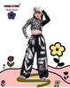 Girls' Jazzy Crop Long-Sleeve Top & Pants Set - Children's Street Dance Costume