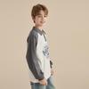 Montagut Kids' Colorblock Polo Long Sleeve T-Shirt
