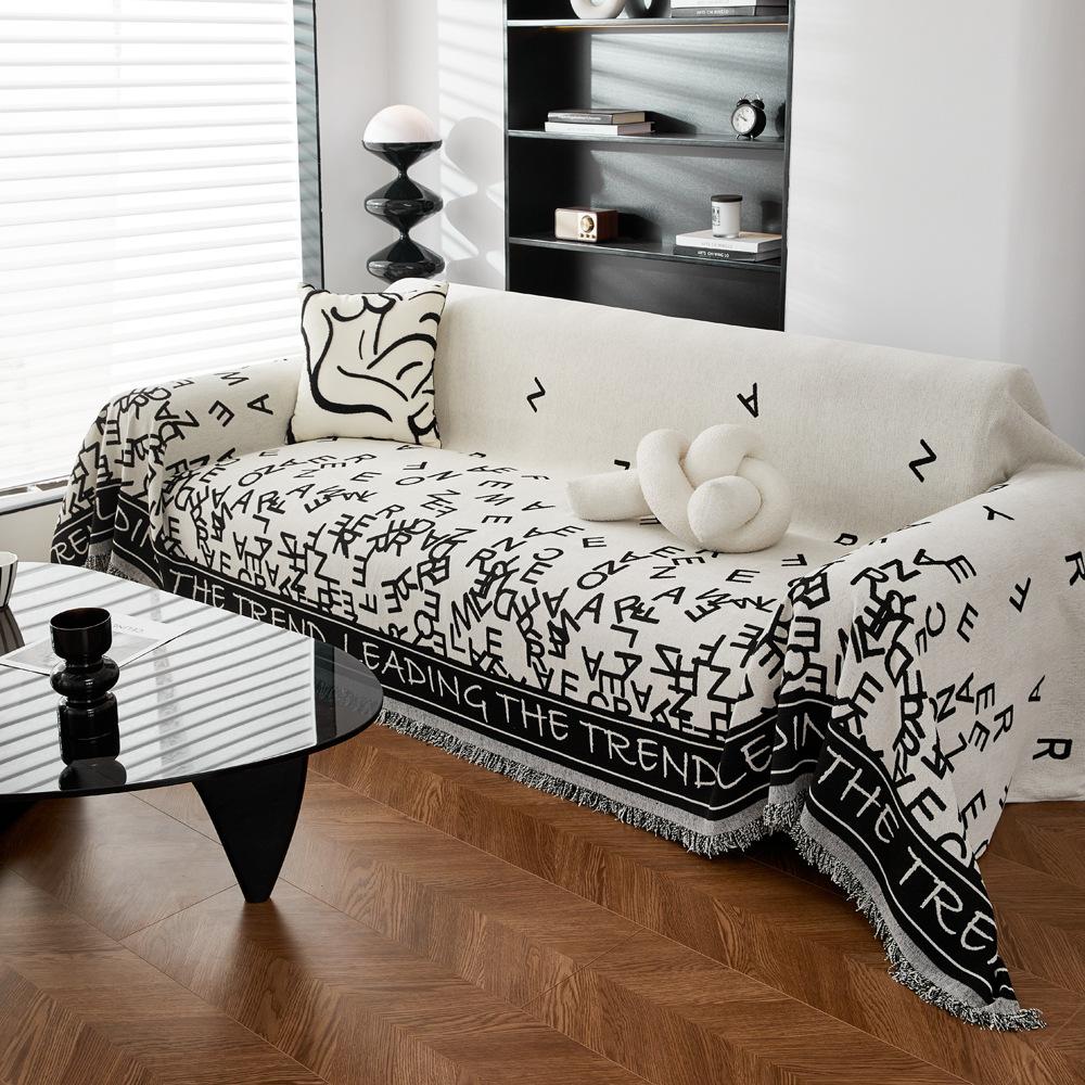 Universal Sofa Cover Towel Nordic Style All-Inclusive Full Covered Sofa Cover Four Seasons Universal Sofa Cushion Blanket