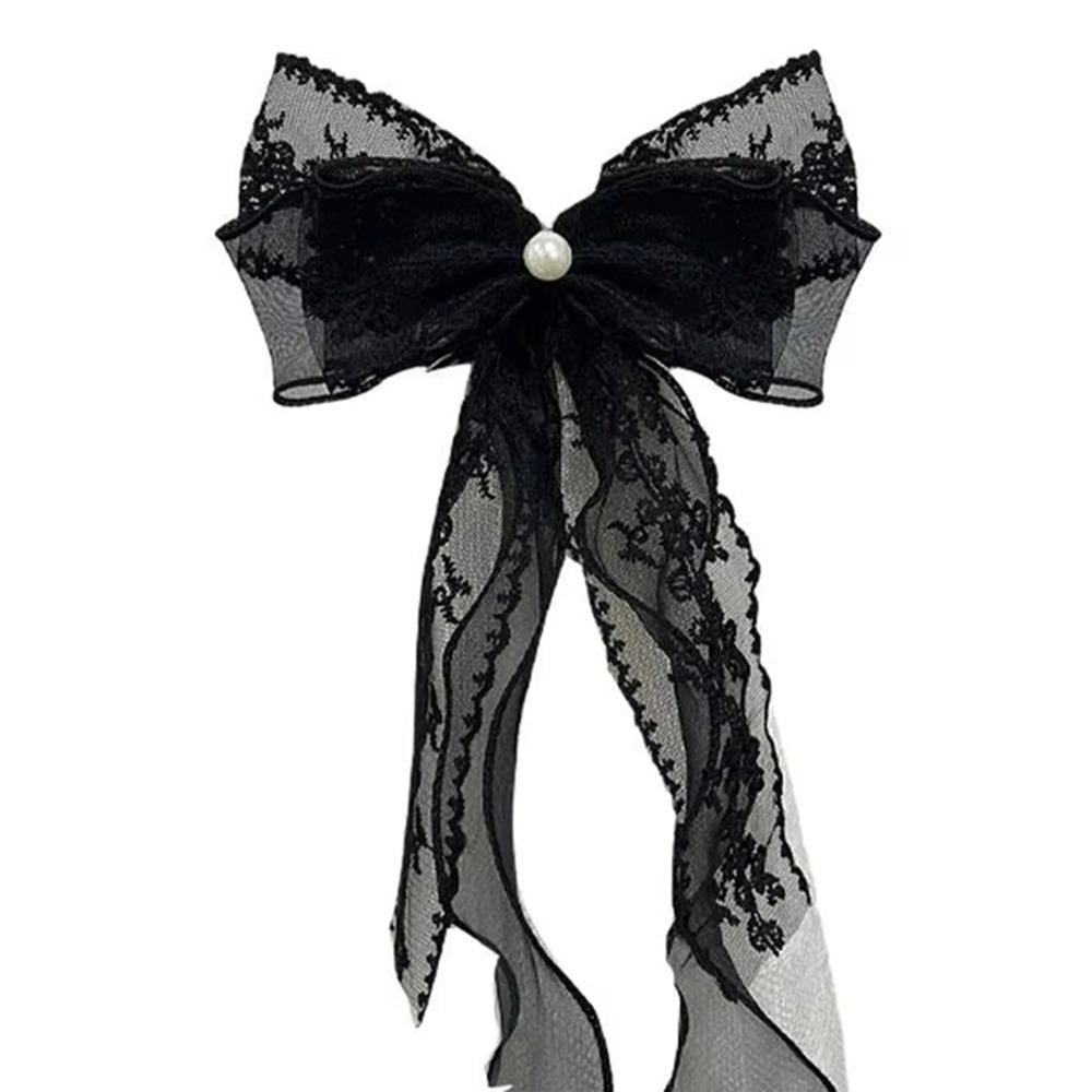 

Easy Installation Curtain Holders Lace Bow-knot Window Curtain Buckles Curtain Tieback Bedroom чёрный