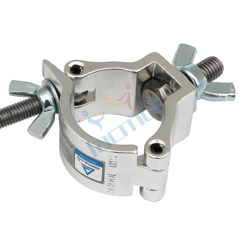 Tube 38-41mm Aluminum Stage Lighting Truss Display System Accessories Coupler Pipe Truss Clamp Hook for loading 100kg