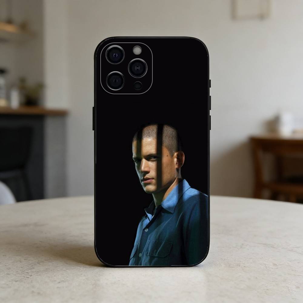 Prison Break TV Series Phone Case Silicone Black Soft For IPhone 17,16,15,14,13,12,11,SE,Plus Pro Max
