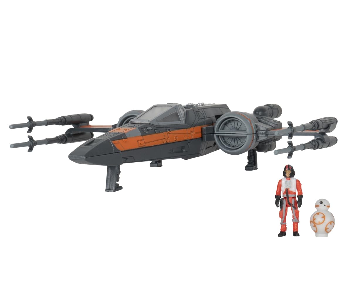 

Star Wars Micro Galaxy Starfighter Class Series 8 Poe Dameron s T-70 X-Wing (Armada Edition) Non-Scale Vehicle