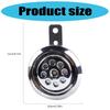 105DB 12V Motorcycle Snail Air Horn Waterproof Train Horn Loud Signal Super Loud Horn for Electric Bike Scooters