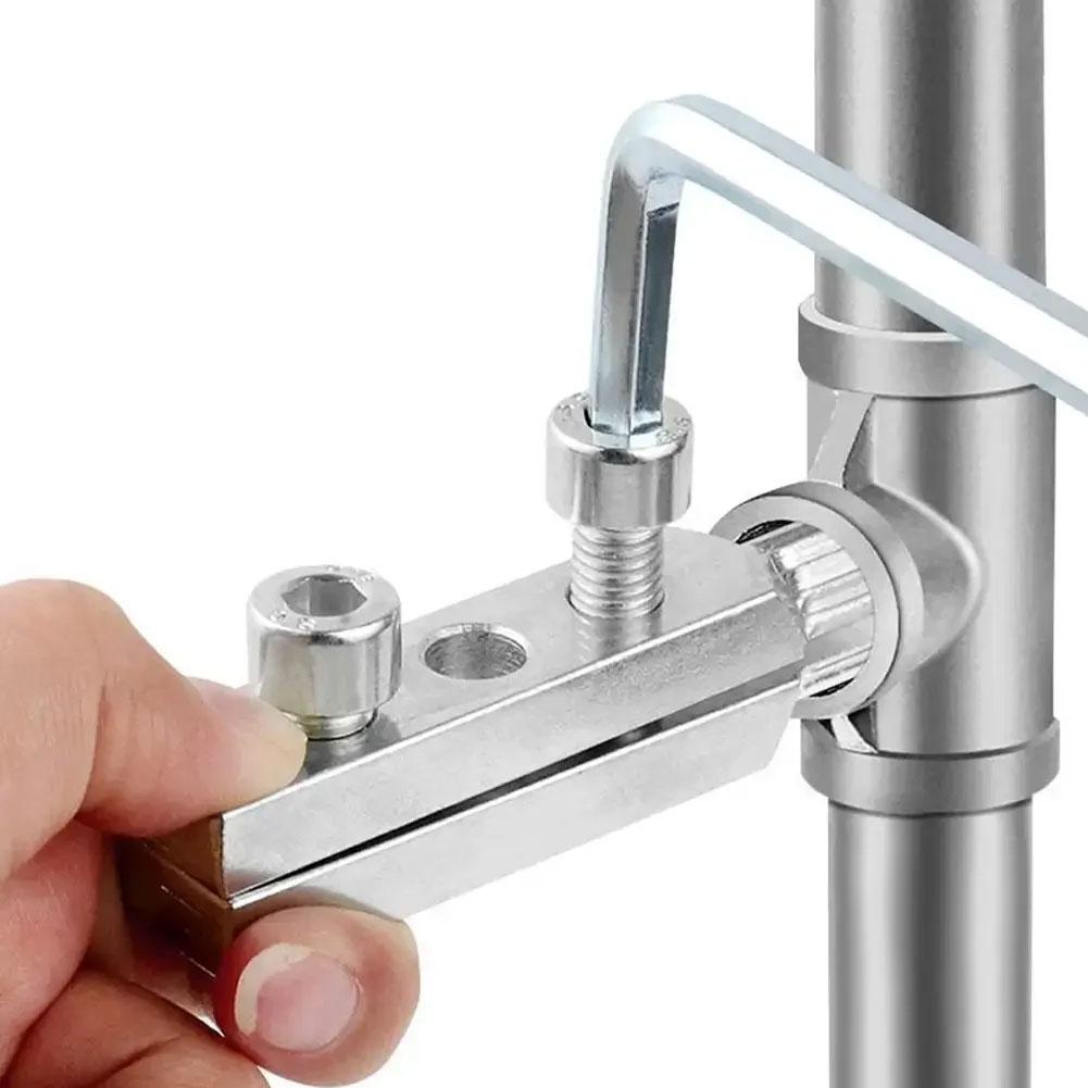 Home Plumbing Repair Screw Extractor Broken Bolt Remover High Grade Stainless Steel Tool Specialty Tool Silver