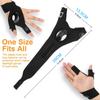 Finger Lamp Fingerless Glove LED Flashlight Waterproof Torch Outdoor Fishing Camping Hiking Survival Rescue Repair Lighting Tool
