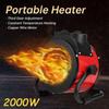 Industrial Electric Heater Fan Commercial Warm Heater Blower Keletool 3000W Air Workshop Space Garage Heating Appliances