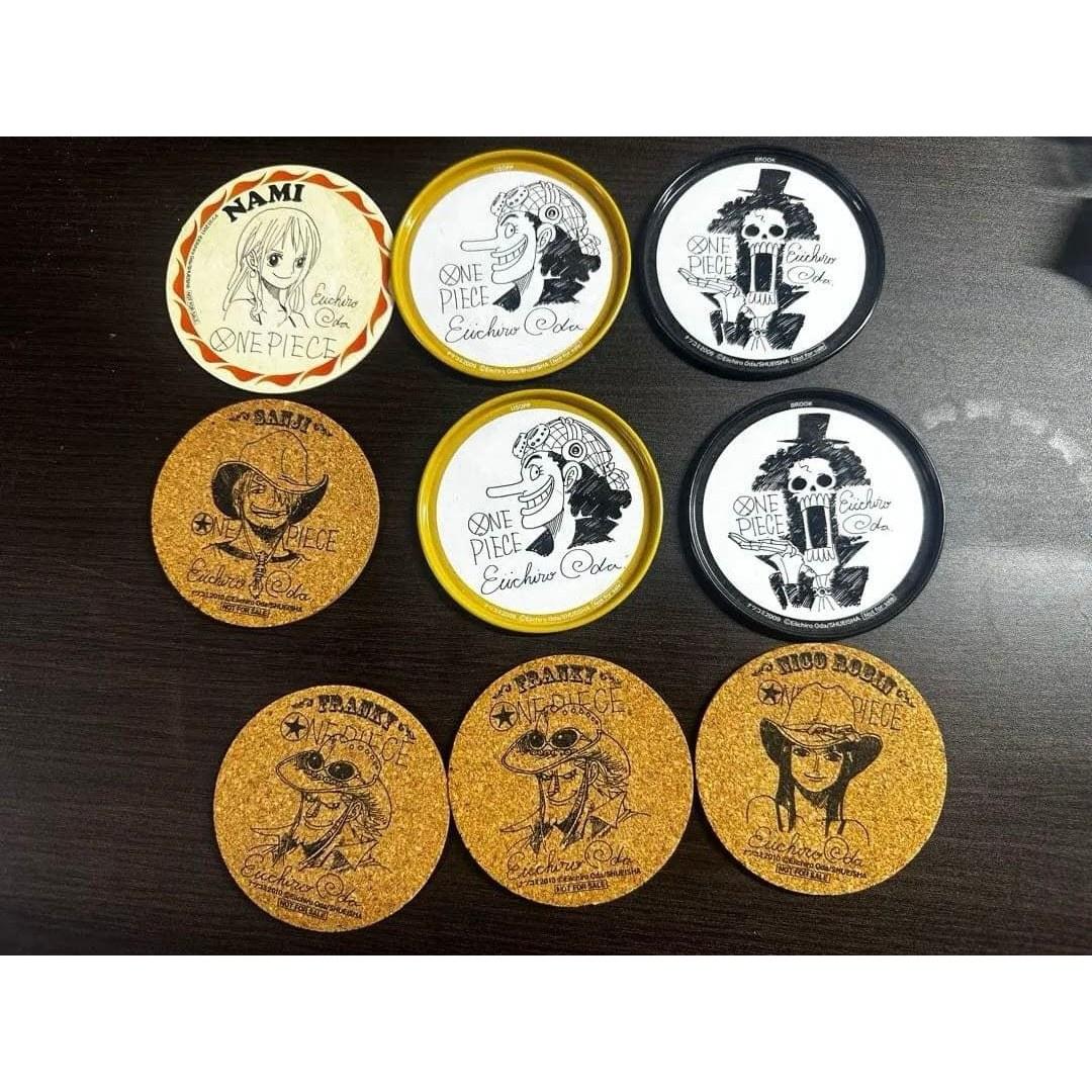 Rare ONE PIECE Natsukomi 2010 Cork Coaster