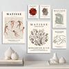 Matisse Art Poster Canvas Painting Abstract Line Art Wall Art Prints Minimalist Home Room Decor Interior Decor Pictures No Frame