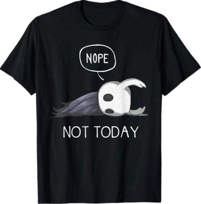 knight Nope Not Today 100% Cotton T-shirt Mens Tees Top 3XL