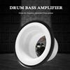 Bass Drum Enhancer Port Insert Enhancement Hole Drum Bottom Microphone Bass Voice Amplifier Kick Booster Drum Accessories