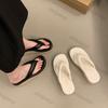 Women Shoes 2026 Summer New Fashion Comfortable Flip Flops Outdoor Height Increase Non Slip Wedge Sandals Women Beach Shoes