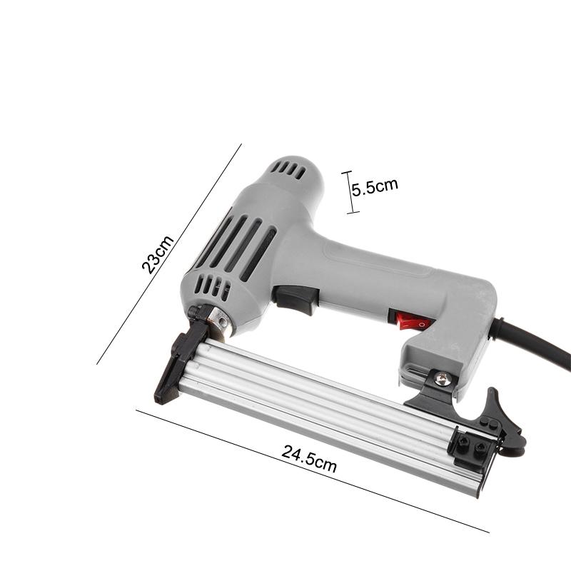 F30 Nail Electric Straight Nailer Nailing Device Woodworking Portable Grey AC 220V 1800W