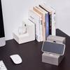 Japonský kreativní styl papírové krabice ve tvaru L krabička na kapesníky do obývacího pokoje minimalistická krabička na papírové kapesníky do obličeje