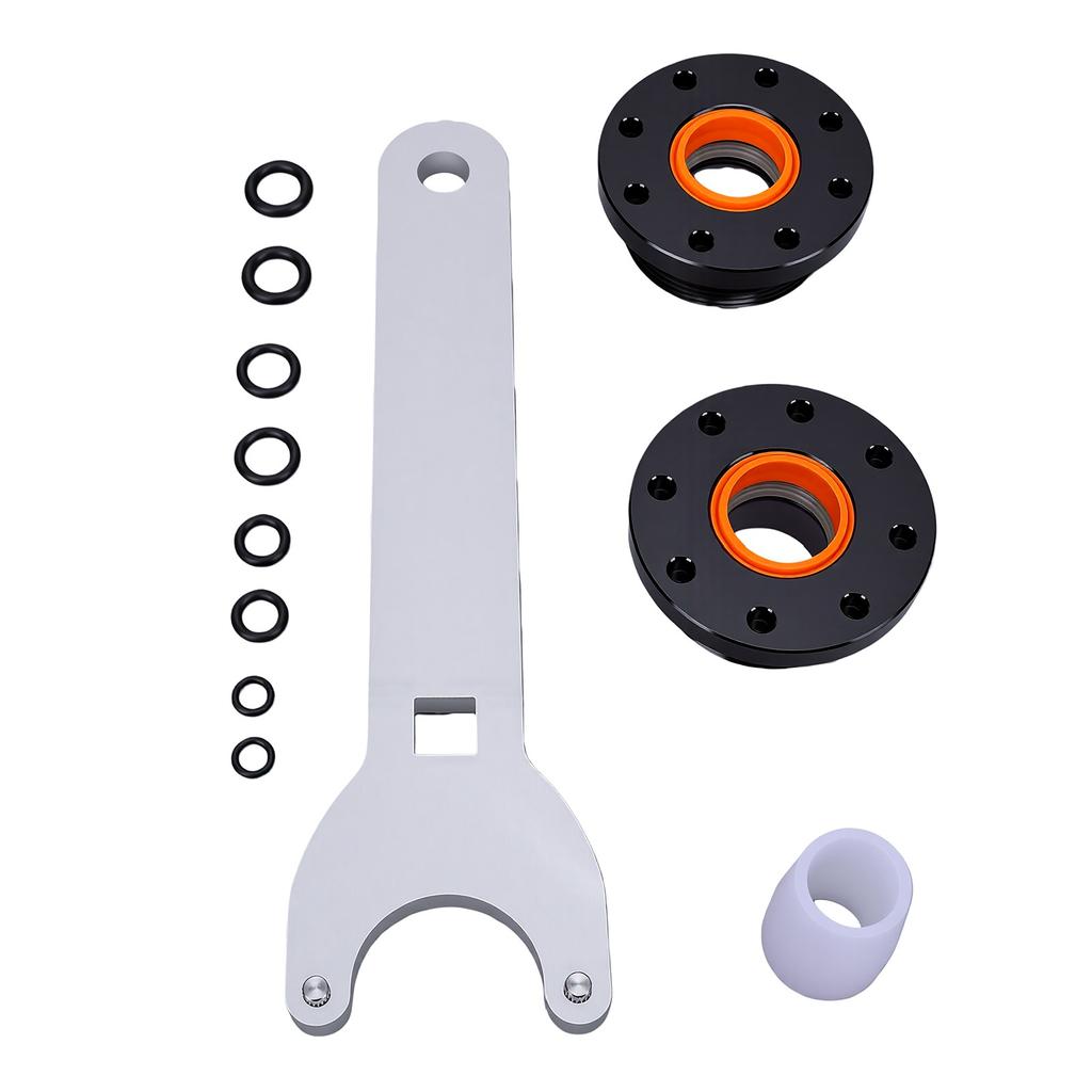 Hydraulic Steering Cylinder Seal Kit Replacement for Seastar HS5167 Front Mount Cylinder Seal Kit with Wrench