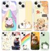 Phone Case For iPhone 16 Cases iPhone 15 12 13 14 16 Pro Max X XR XS Max 15 Plus iPhone11 Cover Animal Guinea Pig Cavy Cute