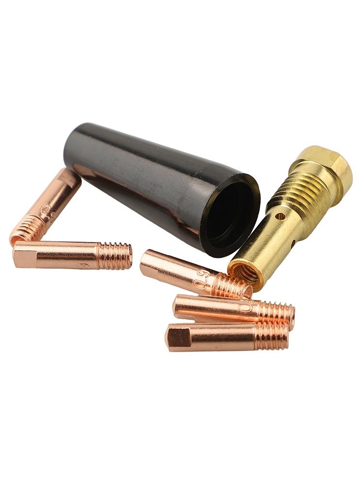 Complete 7PK Nozzle Tip Kit for MIG Welder for Flux Core Welding Projects