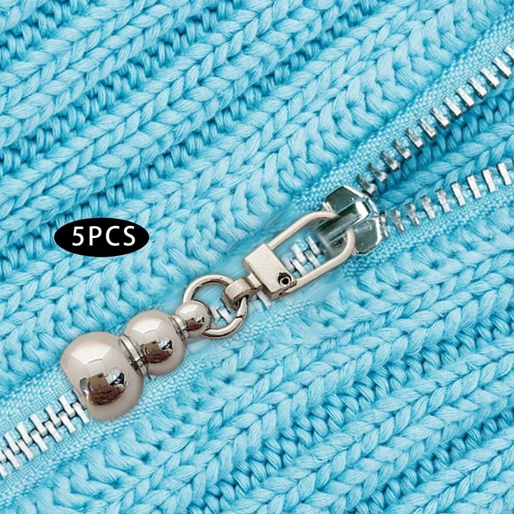5 Pcs Zipper Charm Pumpkin Backpack Accessories Head Detachable for Handbag Garment