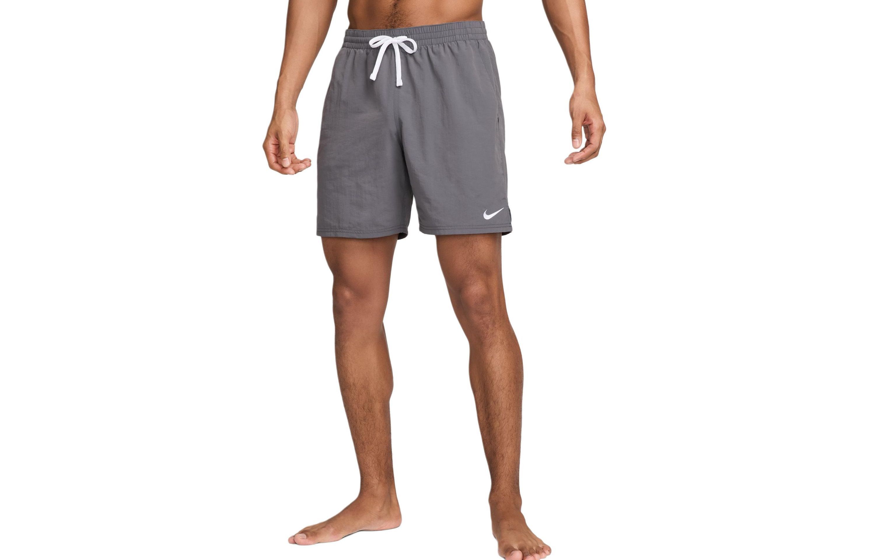 Nike Beach Shorts Men s Iron Gray/White FZ6259-068 S