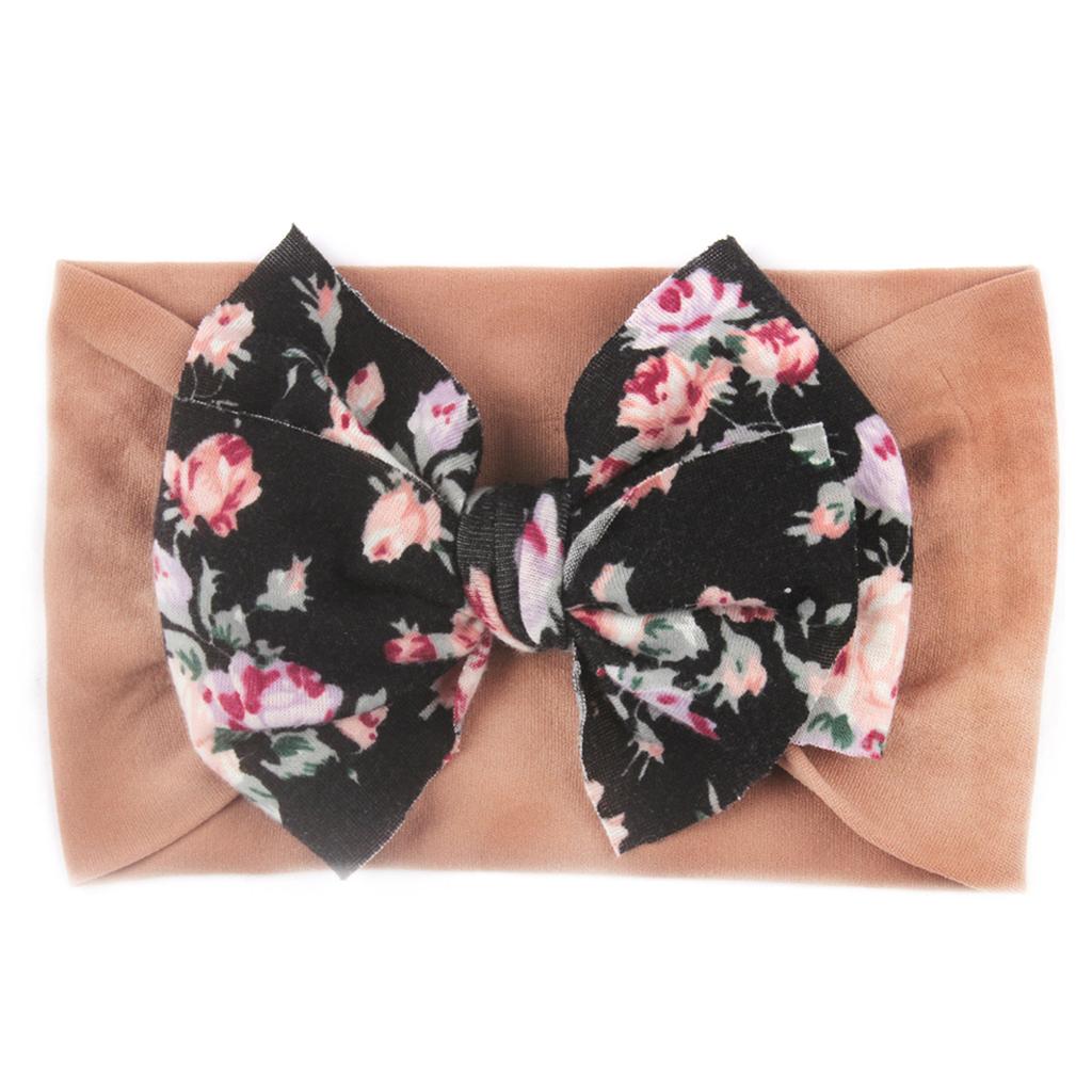 Children's Baby Elastic Hair Band Bohemian Hair Ornament Bow Hair Band