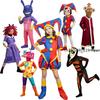 Dospělý Pomni Cosplay Kreslený Kostým Dámský Úžasný Digitální Freak Cirkus Cosplay Ragatha Jax Caine Gangle Zooble Kinger Kostýmy