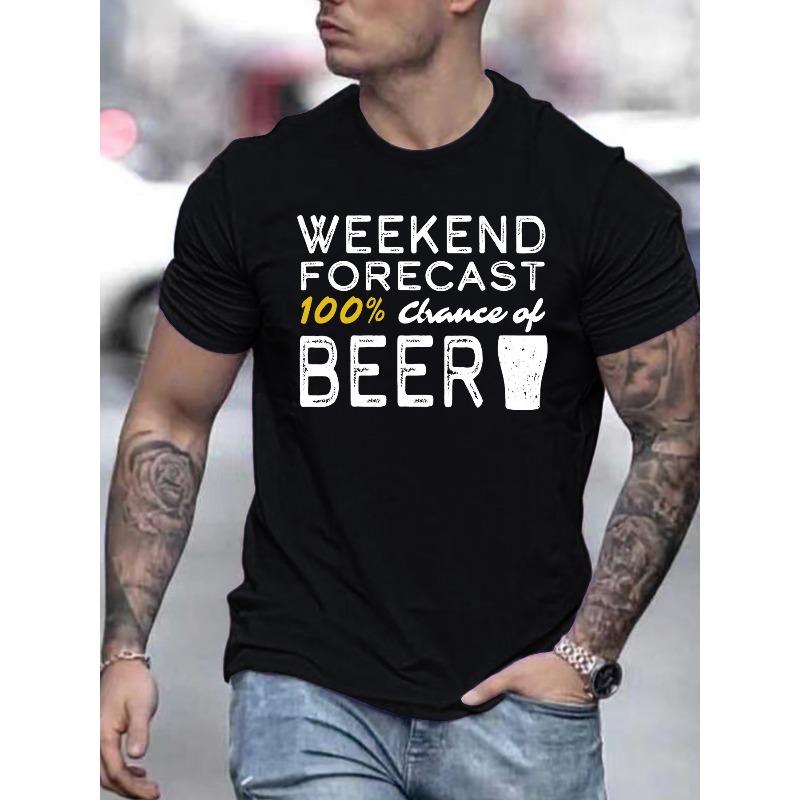 

Summer Men S Fashion Patterned Short-Sleeve Round Neck Fashionable Cool T-Shirt 4XL чорний