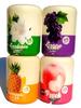 Car Air Freshener - Peach, Pineapple, Grape Scent, Long-Lasting Odor Eliminator for Toilets