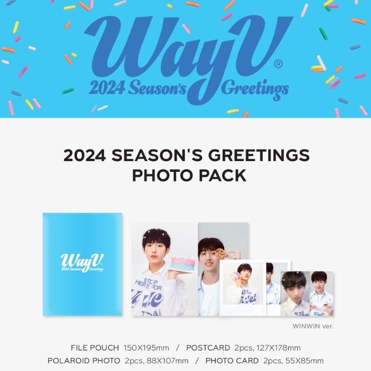 

Оформите предзаказ SMTOWN 2024 Season s Greetings Photo Pack WayV ver.