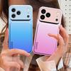 Purple Blue Combination For iPhone 17 Air 16 E 15 14 13 Plus 12 Mini 11 17 Pro Max XR Xs Max 16E 7 8 Tempered Glass Phone Case