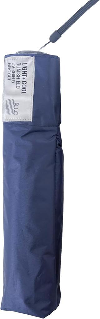 Rose Sangyo 60cm Lightweight Folding Umbrella for Sun and Carbon 61601202 Men's Rain, Fiber, Navy,