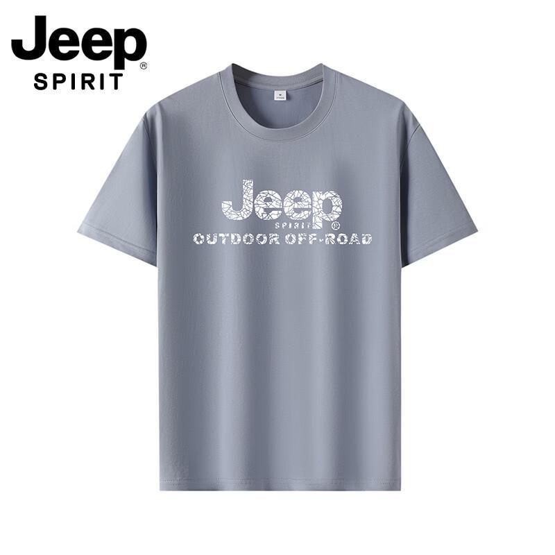 Jeep Spirit Men s Logo Print Short Sleeve T-Shirt XL