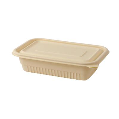 Contenant alimentaire jetable en amidon de maïs biodégradable