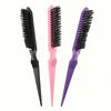 1pcs Pointed Tail Three Row Hair Comb, Fluffy Hair Styling Comb, Hair Cleaning And Hairdressing Tools