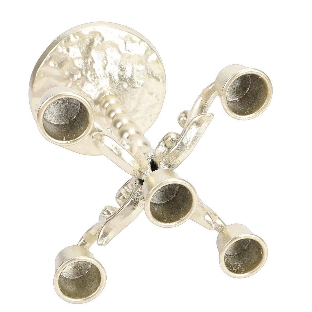 Taper Candle Holder European Style 5 Head Design Decorative Candlestick Holder Home Decoration for Centerpiece Table