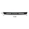 Carbon Fiber Car Door Sill Stickers for Skoda Fabia Octavia Superb Yeti Kamiq Karoq VRS Kodiaq Rapid Scala Waterproof Threshold Xkbf53