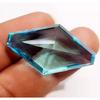 Natural Blue Topaz Attractive Aqua Fancy Cut 90-92 Ct Beautiful Gemstone