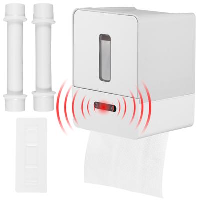 New Induction Toilet Paper Holder ABS Auto Toilet Paper Dispenser Wall Mounted Smart Induction Tissue Box Bathroom Accessories