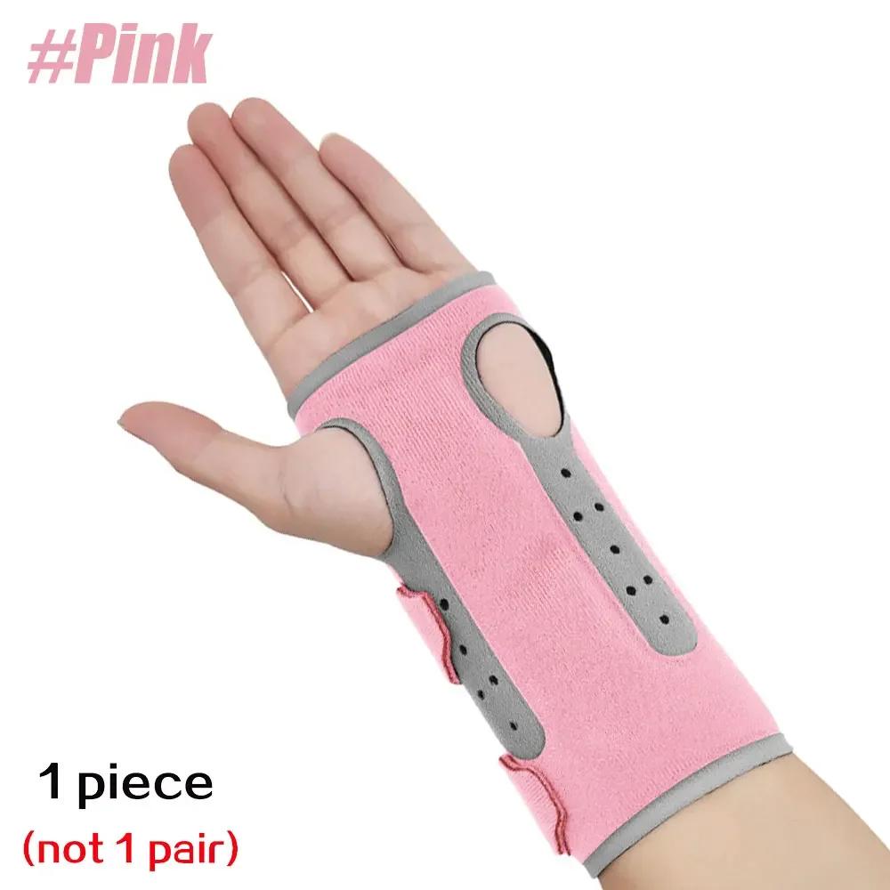 1 Pcs Wrist Support Brace Sleeping With Metal Splints, Adjustable Hand Support For Tendonitis, Arthritis, Injuries, Wrist Pain