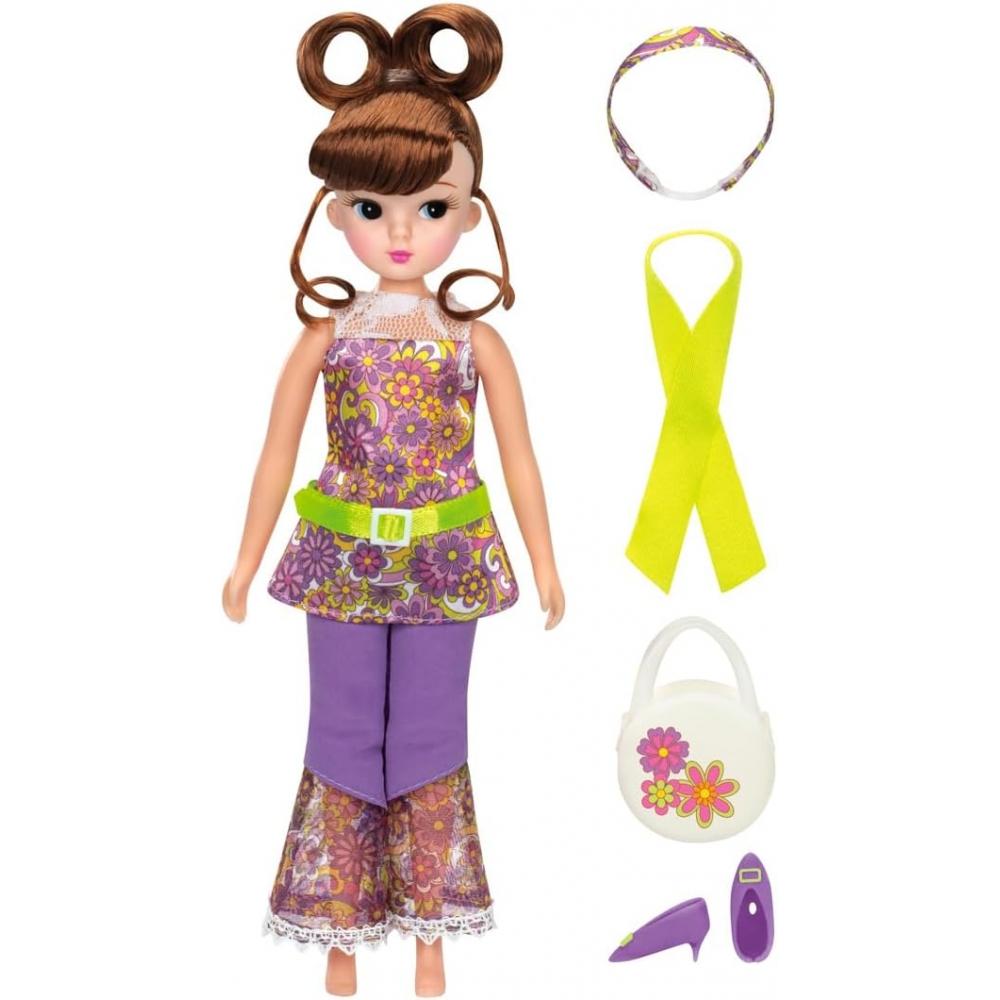 Takaratomy Retro Licca Chan Doll Margaret Go Go Dress Up Toy 3 Years And Up