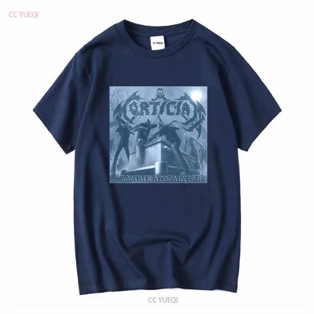 Mortician T Shirt Large Zombie Apocalypse devourment necrophagia incantation long or short sleeves vintage Washed Casual